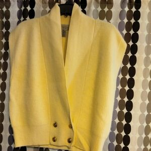 Elegant Cream Sweater Vest